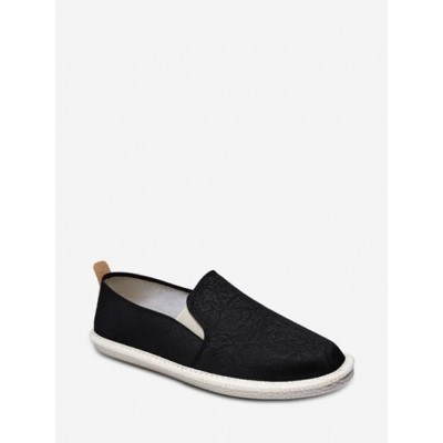 Ruched Slip-On Breathable Casual Shoes